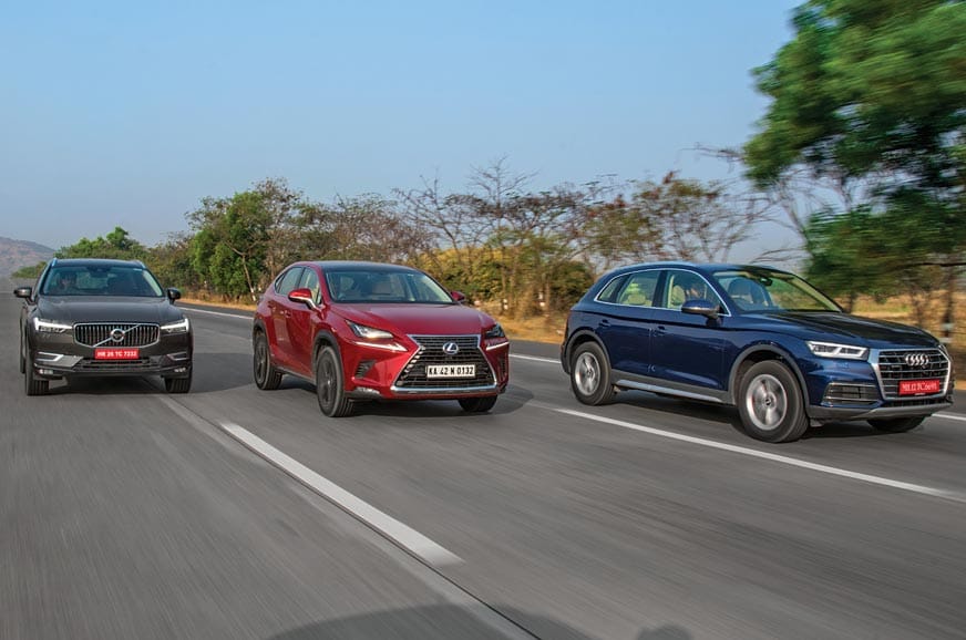 2018 Audi Q5 vs Lexus NX300h vs Volvo XC60 comparison