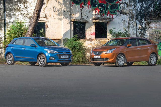 2018 Hyundai i20 facelift vs Maruti Suzuki Baleno comparison
