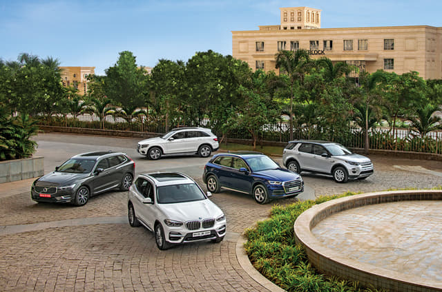 X3 vs Q5 vs XC60 vs GLC vs Discovery Sport comparison