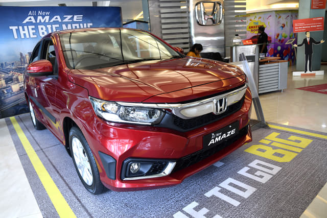 New Amaze sets monthly sales record for Honda India