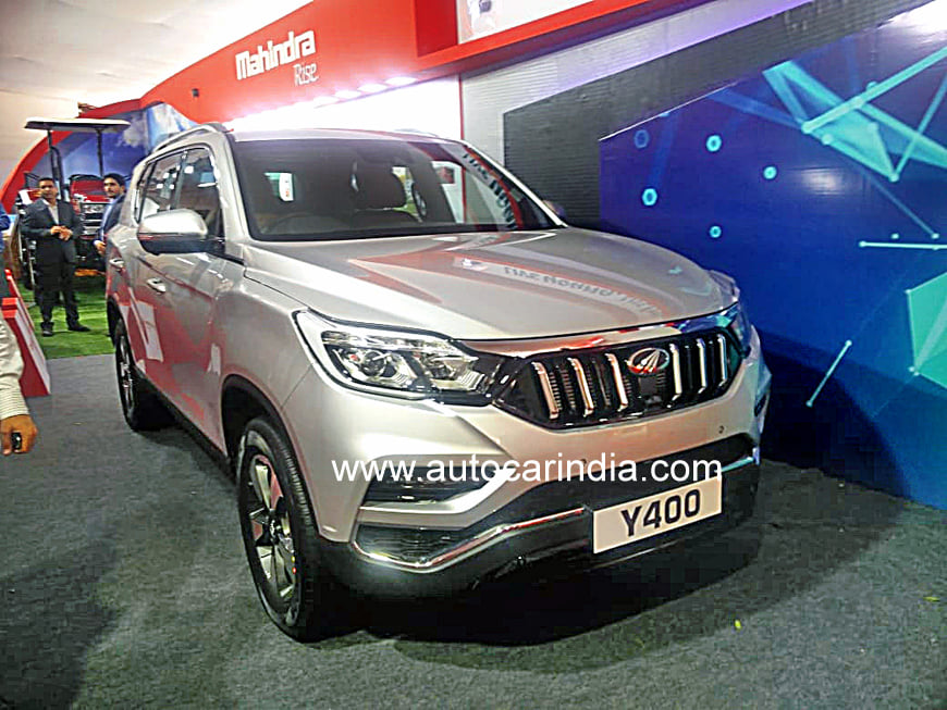 Xuv 500 Rexton All-new Mahindra Rexton (XUV700 / Y400) SUV showcased in Mumbai ...