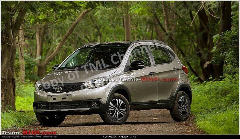 Tata Tiago NRG cross-hatch leaked