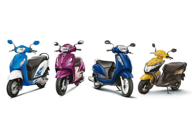 TVS Ntorq 125, Honda Grazia in top 10 scooter sales list
