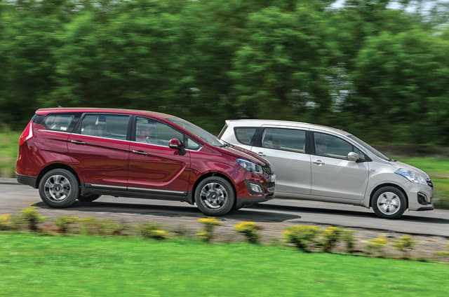 2018 Mahindra Marazzo vs Maruti Suzuki Ertiga comparison