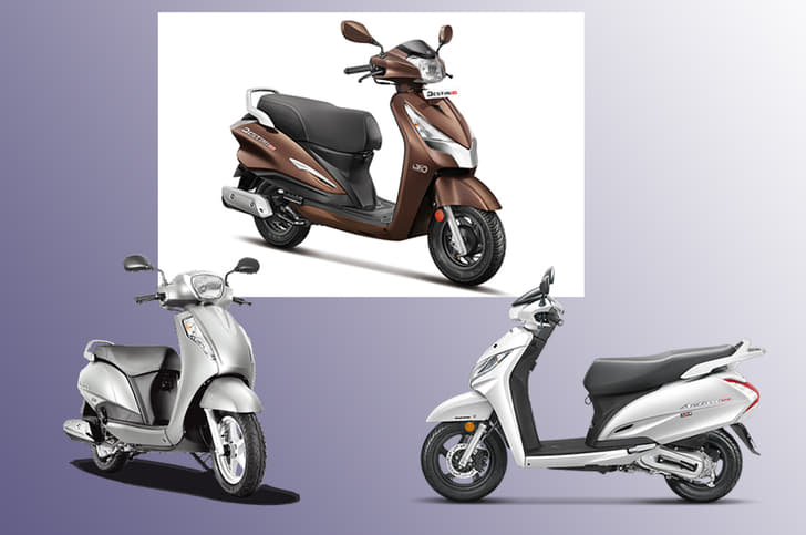 2018 Hero Destini 125 vs rivals: Specifications comparison