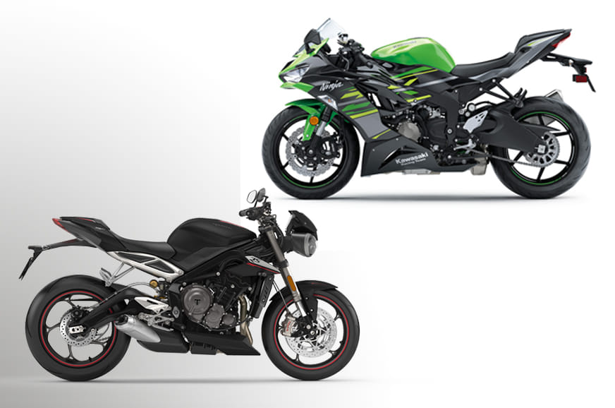 カズ　⓶ Kawasaki Ninja ZX-6R vs Triumph Street Triple RS: Specifications