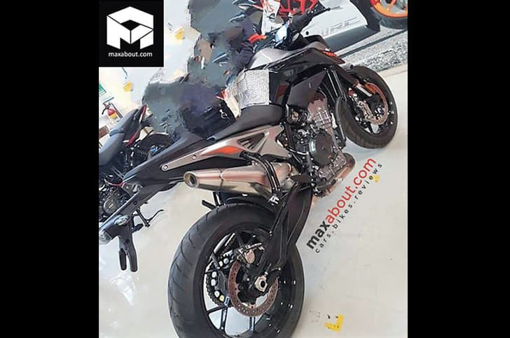 KTM 790 Duke Spotted Testing