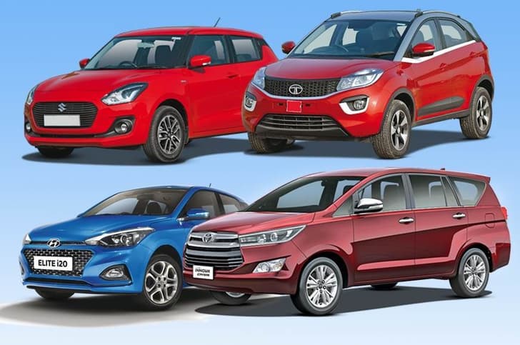 Maruti Suzuki, Tata, hyundai and toyota