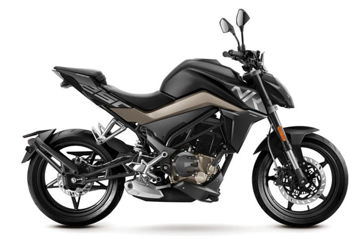 CFMoto 250NK spotted testing in India