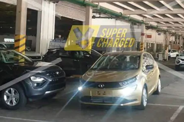 Tata Altroz spied