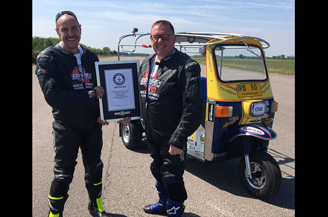 Auto rickshaw crosses 119kph, sets new land speed record - Introduction ...