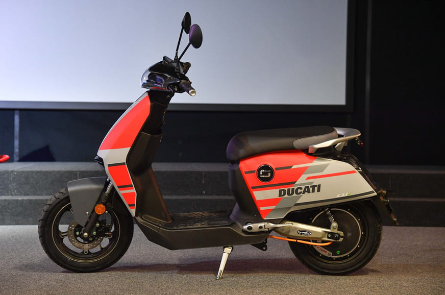 Super Soco has unveiled a Ducati edition CUx electric scooter