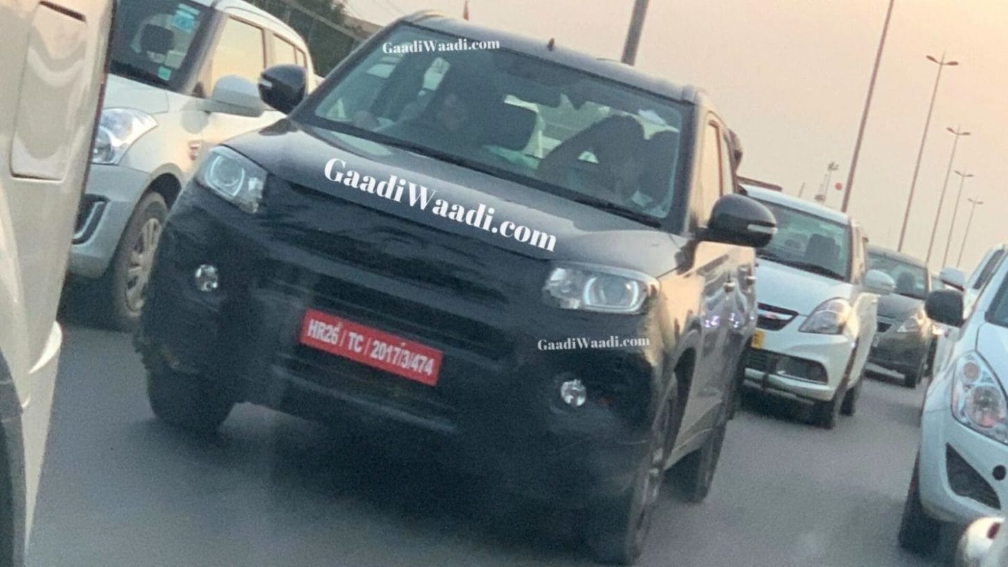 Maruti Vitara Brezza facelift takes shape