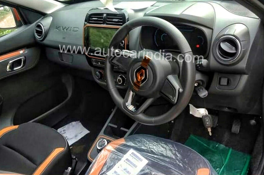 New Renault Kwid facelift images reveal interior details - Introduction ...