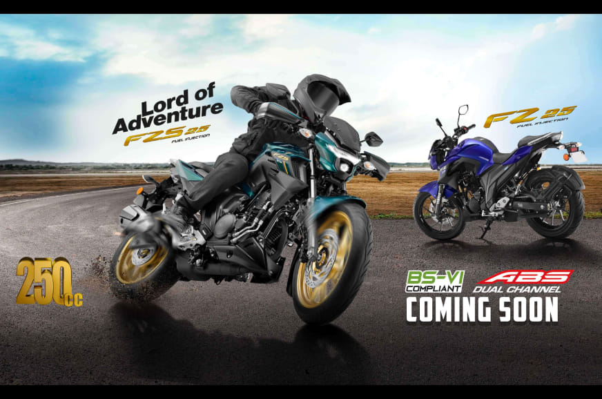 Yamaha teases launch of 2020 BS6 FZ 25, FZS 25 motorcycles