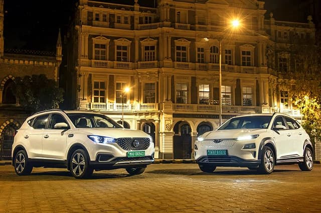 Hyundai Kona Electric vs MG ZS EV comparison