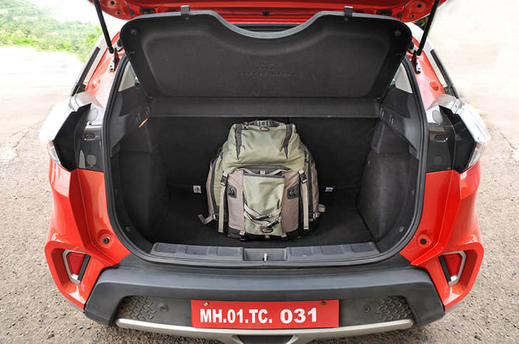 2020 Tata Nexon Boot space