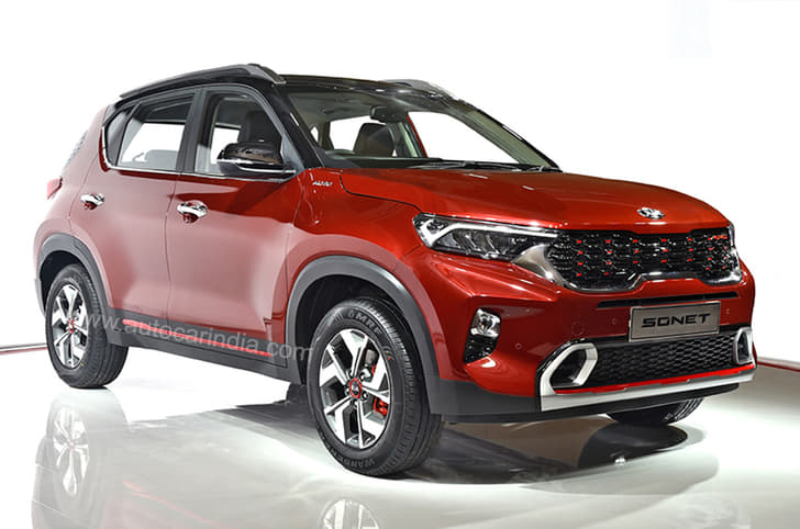 Kia Sonet Front View