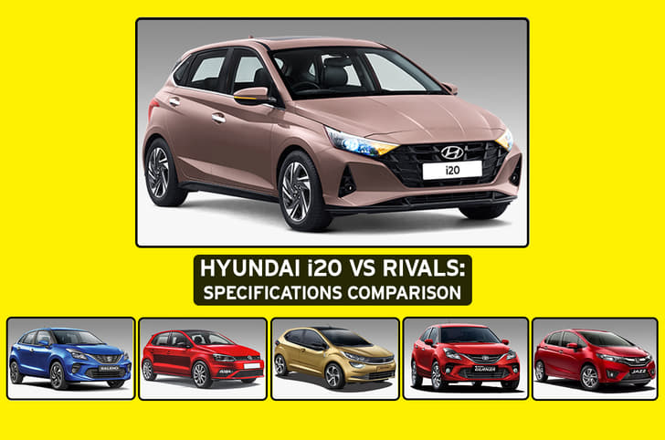Hyundai i20 vs rivals Autocar India