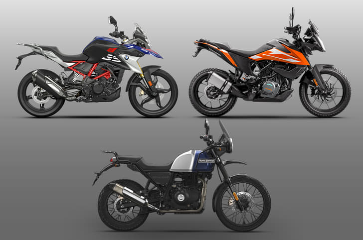 KTM 250 Adventure vs rivals: Specifications comparison