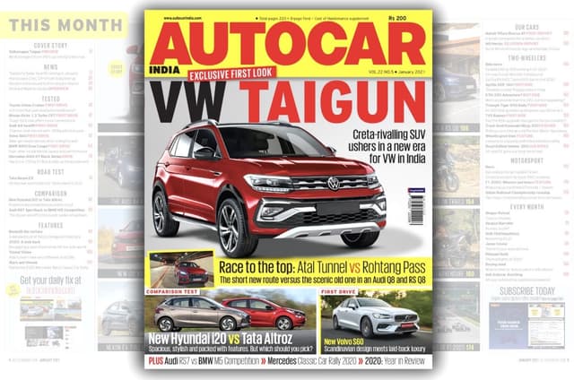 Autocar India January 2021 issue on stands