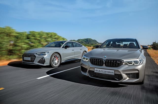 Audi RS7 Sportback vs BMW M5 Competition comparison