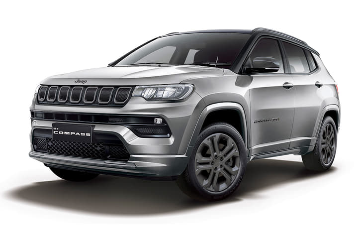 Jeep Compass facelift 80th Anniversary Edition. 