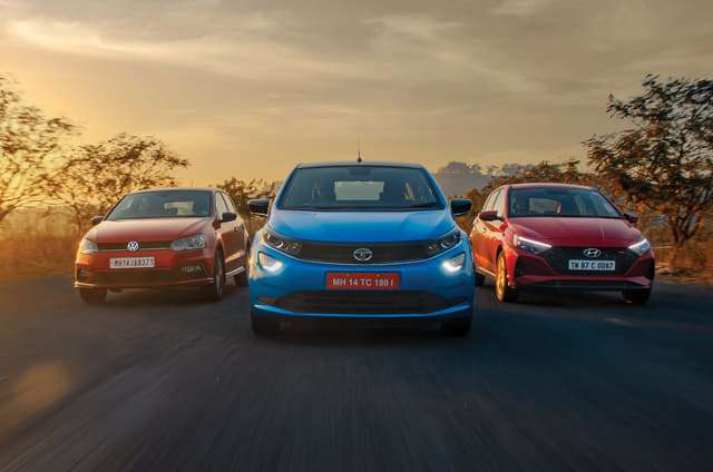 Tata Altroz iTurbo vs Hyundai i20 Turbo vs Volkswagen Polo TSI comparison