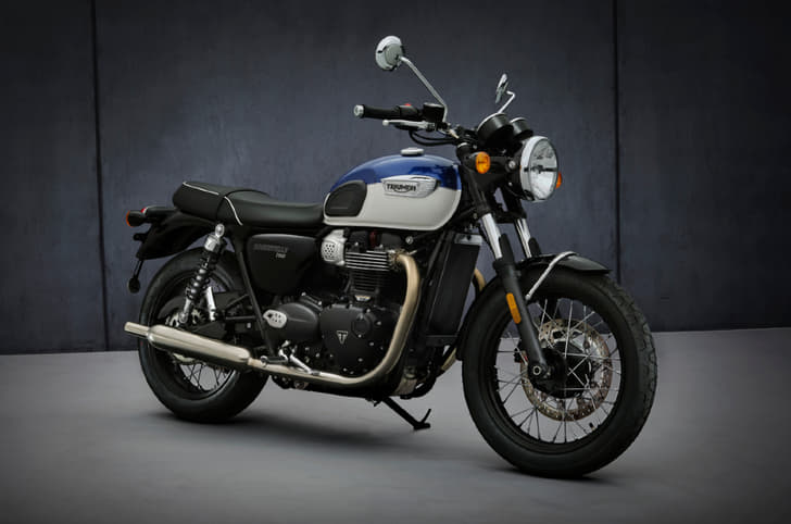 2021 Triumph Bonneville T100 showcased