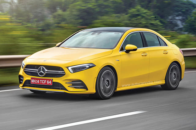 Mercedes AMG A35 sedan India review, test drive