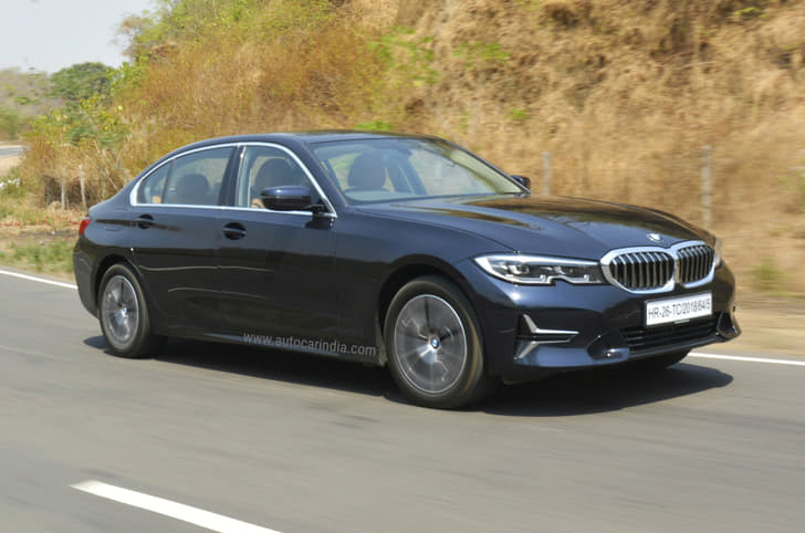 BMW 3 Series LWB Front Right Action