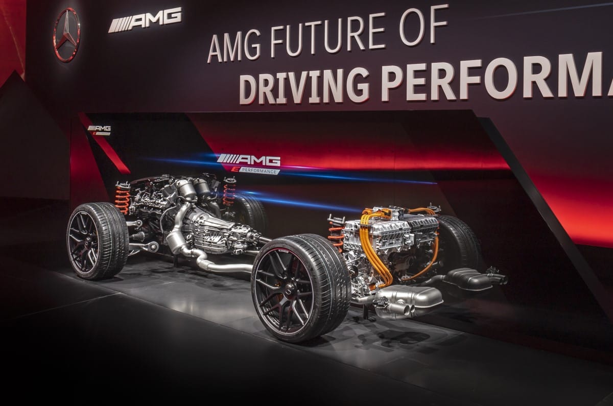 Mercedes-AMG reveals new PHEV tech, promising 800hp-plus