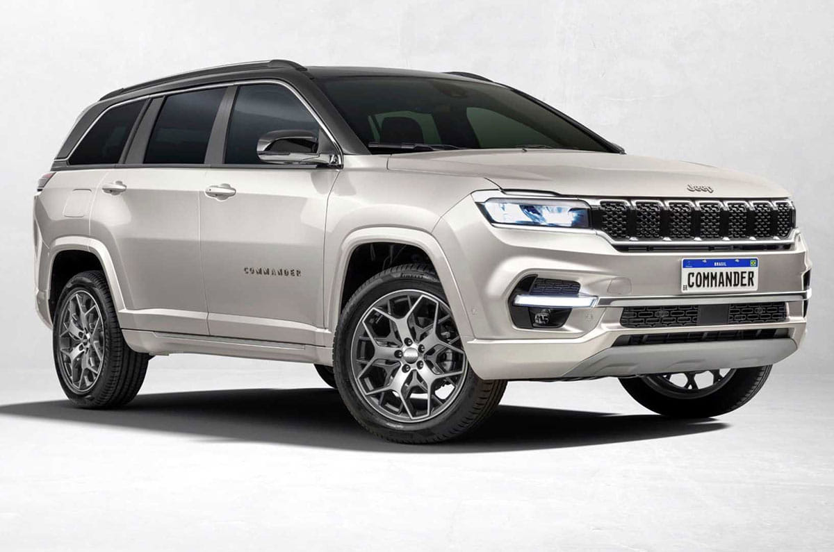 New Jeep Commander (Meridian) revealed
