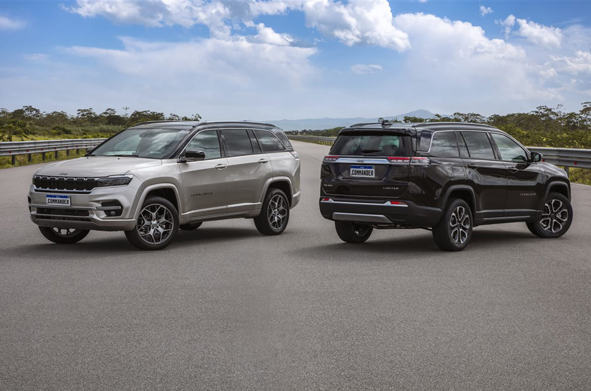 Jeep Commander three-row SUV officially revealed