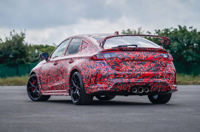Honda Civic Type R prototype pictures released - Introduction | Autocar ...