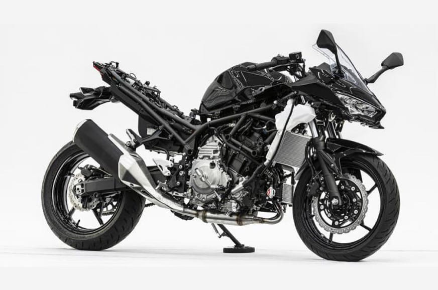 Kawasaki hybrid motorcycle prototype unveiled
