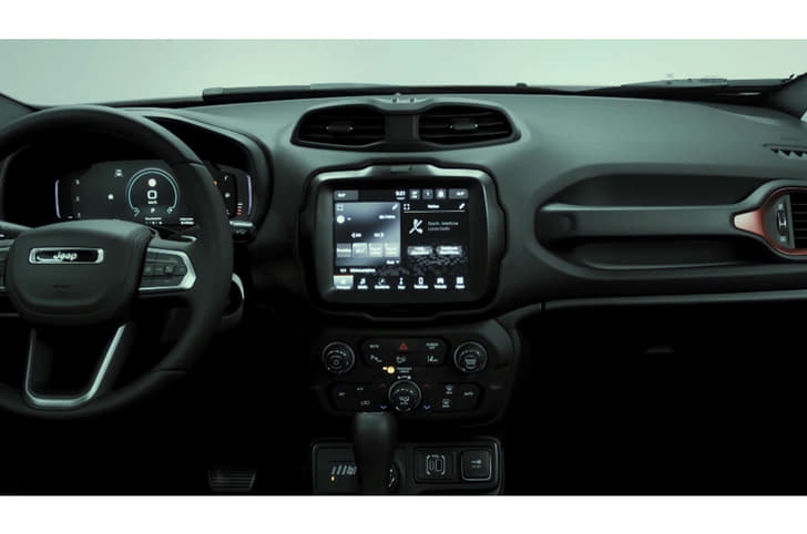 2022 Jeep Renegade interior 