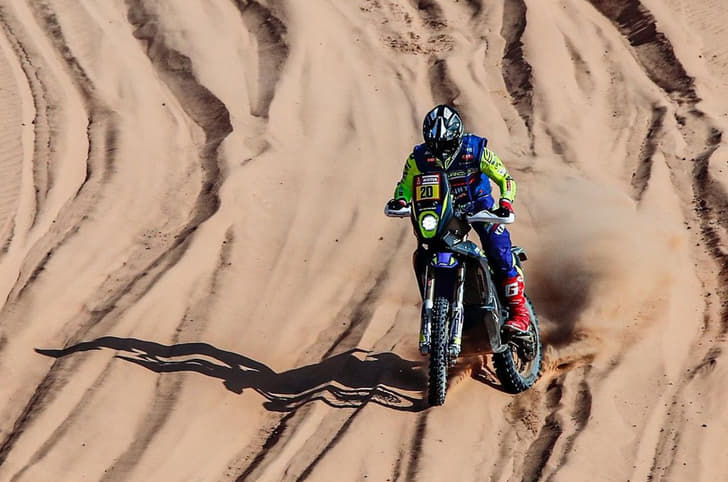 TVS’ Harith Noah in Dakar 2022 Stage 10