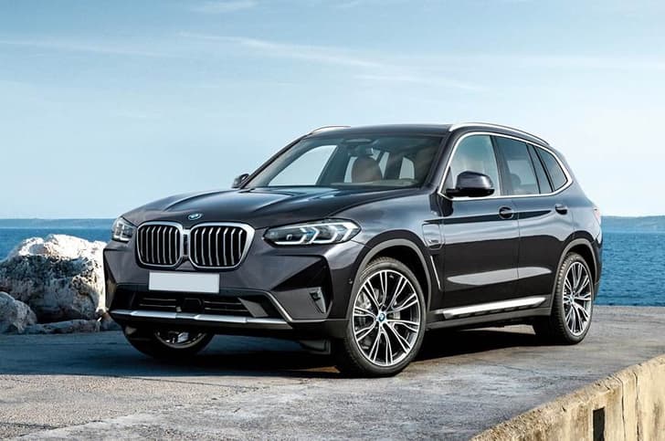 BMW X3 facelift front static