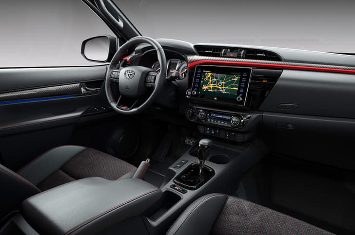 Toyota Hilux interior