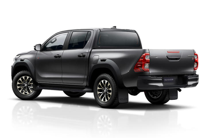 Toyota Hilux rear quarter 