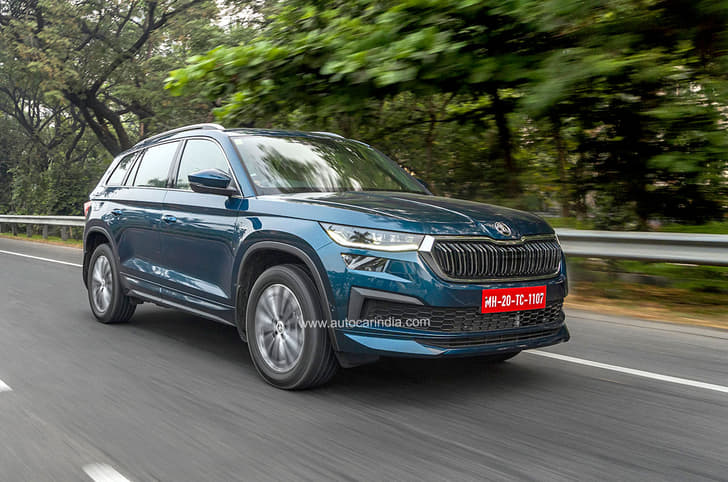 Skoda Kodiaq front.