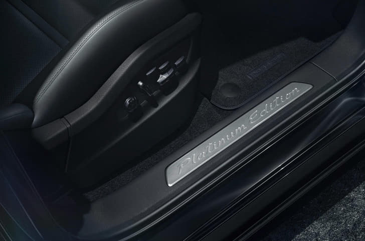 Porsche Cayenne Platinum Edition scuff plate 