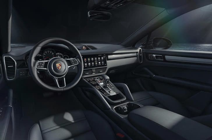 Porsche Cayenne Platinum Edition interior 