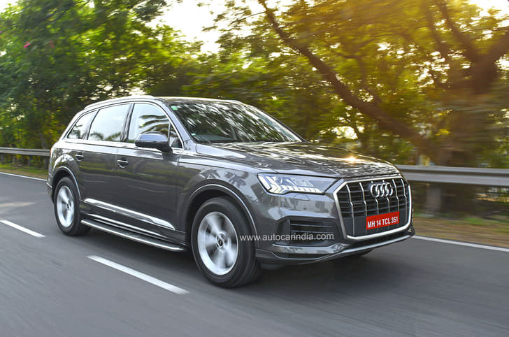 2022 Audi Q7 facelift front