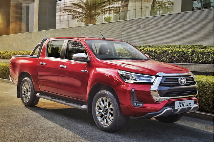 Toyota Hilux front quarter 