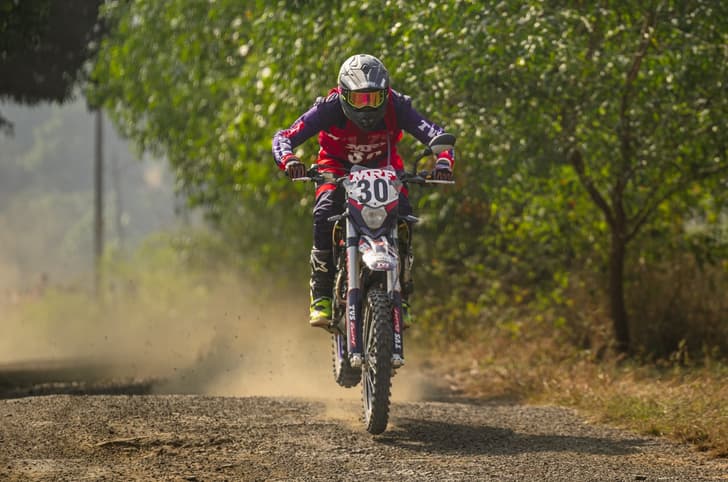 Aishwarya Pissay at 2021 Indian National Rally Championship.