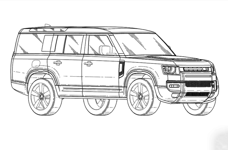 Land Rover Defender 130 front static