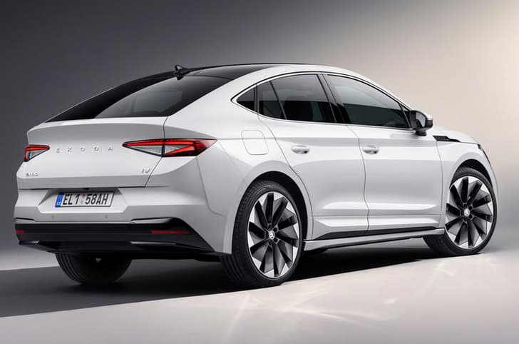 Skoda Enyaq Coupe iV rear quarter