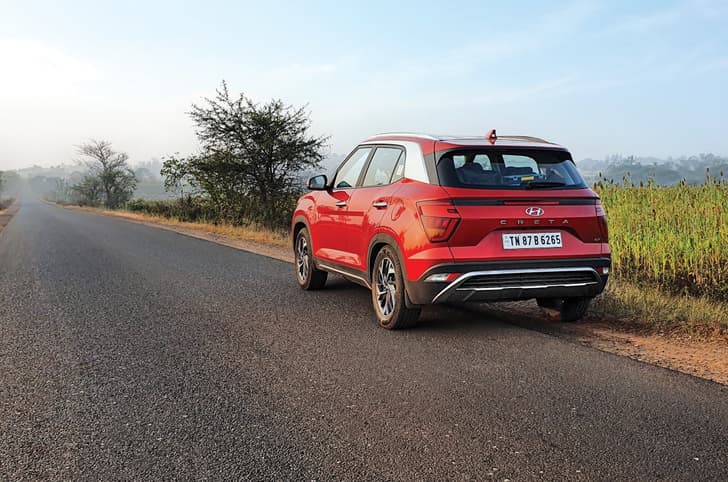Hyundai Creta rear static image